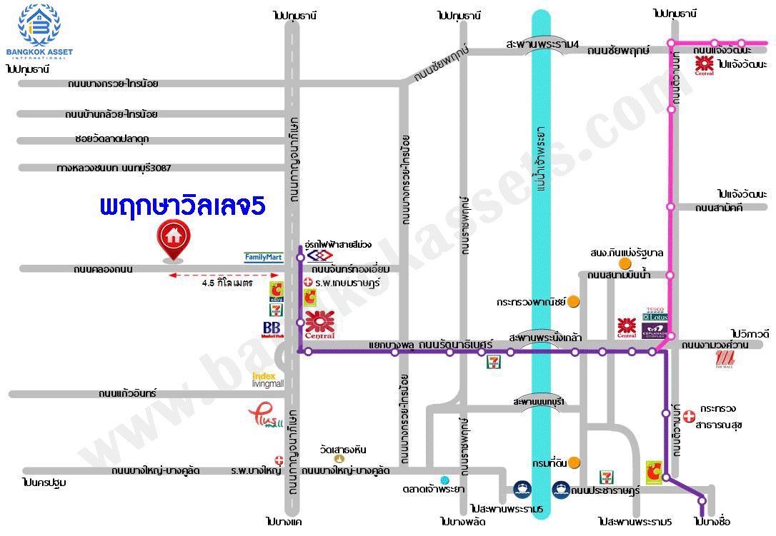 บ้านเดี่ยวมือสอง โครงการ พฤกษาวิลเลจ5 บางใหญ่ เนื้อที่ 51.60 ตร.ว. ฟังก์ชัน 3 ห้องนอน 2 ห้องน้ำ 1 ที่จอดรถ ติดนถนนเมน รอบบ้านกว้างขวาง สภาพแวดล้อมโครงการดี ทำเลเดินทางสะดวก เชื่อมต่อถนนคลองถนน ถนนกาญจนาภิเษก ถนนรัตนาธิเบศร์ ใกล้รถไฟฟ้าสายสีม่วง "สถานีคลองบางไผ่" และจุดขึ้นทางด่วน "กาญจนาภิเษก"…